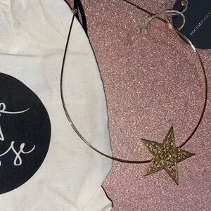 Anthropologie Rock n Rose Star Choker